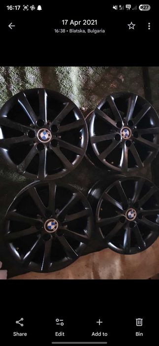 BMW джанти с гуми Pirelli