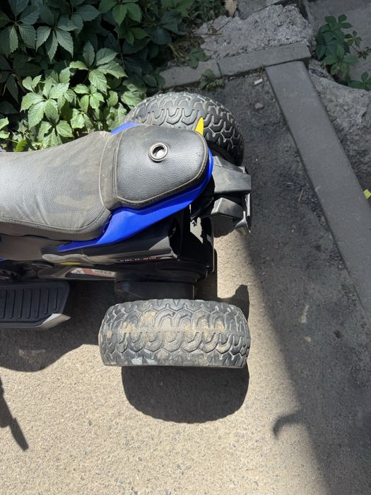 Детский мотоцикл в рабочем состоянии