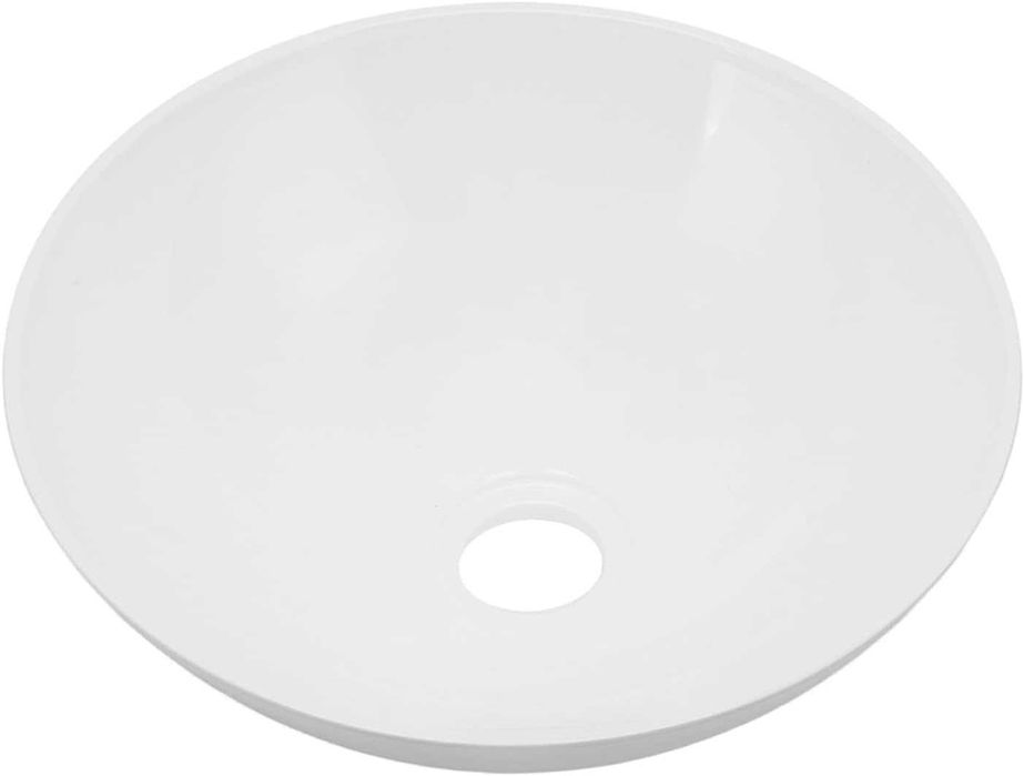 Голяма модерна акрилна мивка за баня за каравани, кемпери, яхти, бани