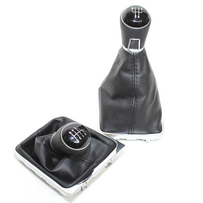 Schimbator cu nuca piele pentru VW Passat B6,CC,3C,B7