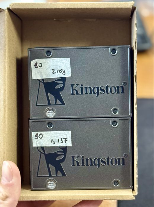 SSD накопители 2.5" SATA 3.0 Kingston A400 480GB (Б/У)