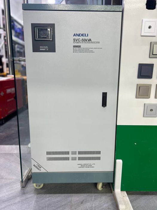 Стабилизатор ANDELI SVC-D 50 kVA 110/250V
