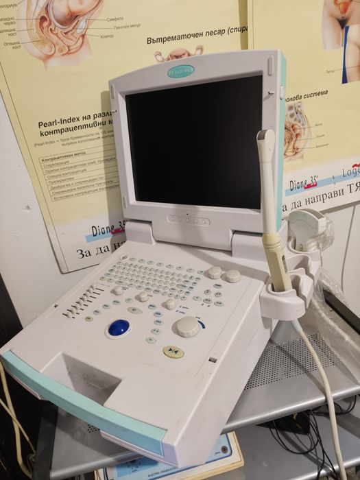 Неупотребяван ехограф Medelcom SLE-901 + 2 трансдюсера