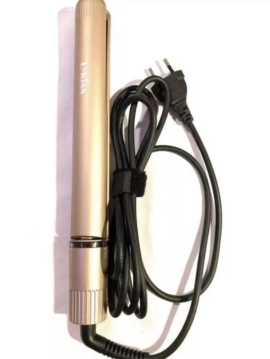 Маша за изправяне на коса U-Kiss 2 в 1, керамична плаваща плоча