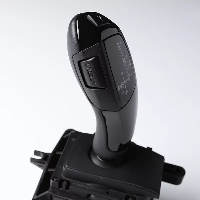 Schimbator carbon negru lucios joystick BMW seria 5 7 F10 F30 F01 F25