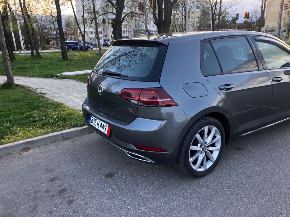 Нож за задна броня vw golf 7.5 facelift