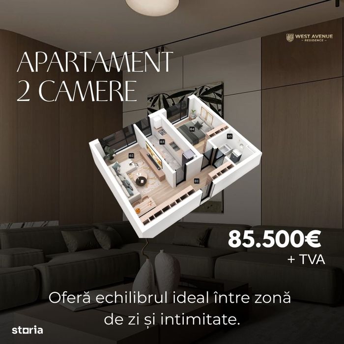 Apartament nou în Militari, livrare 2026