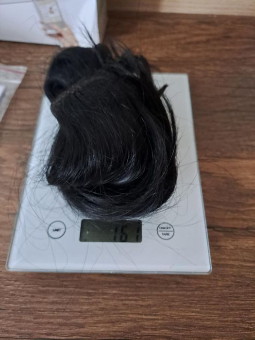 Екстеншъни черни естествен косъм