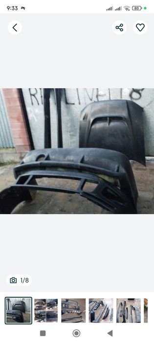 Бампера Лансер 10 Галант акула 8поколение