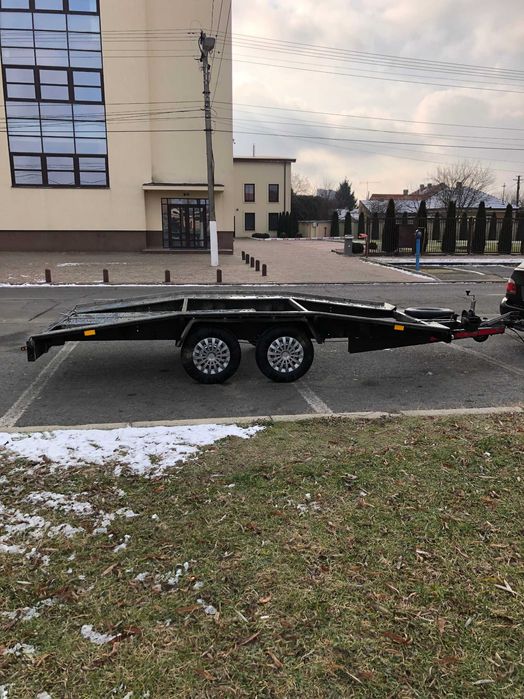 Remorca auto Platforma Trailer Slep 2000 kg Temared 2022 Impecabila