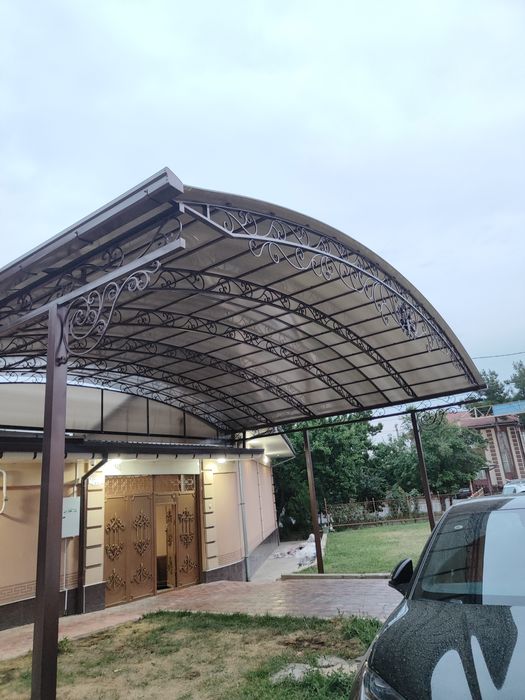 Изготовление навесов из лексана