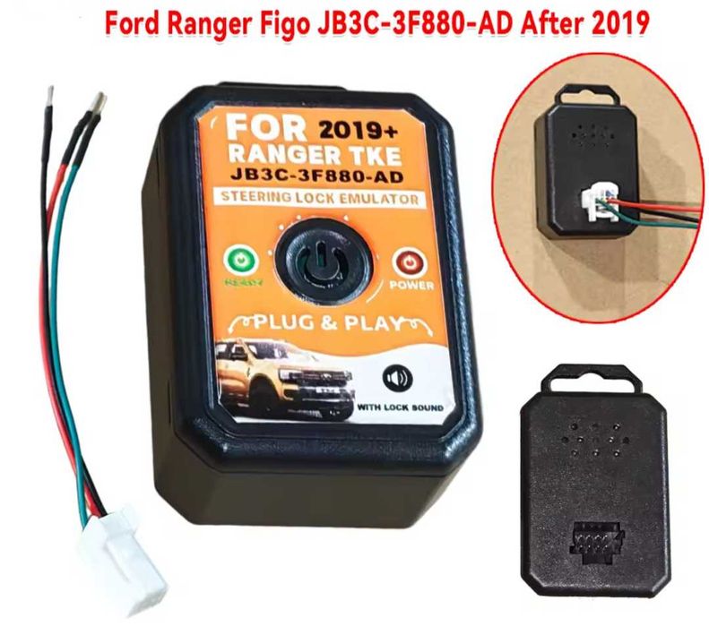 Емулатор за заключването на волана за  Ford Ranger 2019 FIGO Форд Рейнджър Фиго ЕЛВ ELV