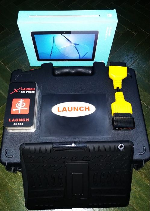 Kit Diagnoza Auto Launch Easydiag 3.0 cu update 2026/2027 + Tableta Android 10.1", Utilizare Service Auto Multimarca, Limba Romana, Licenta Nelimitata