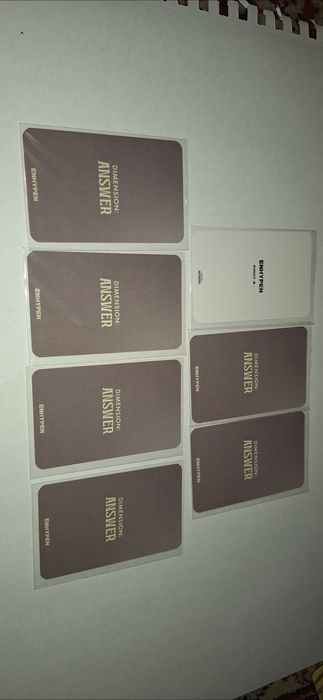 !Fake photocards! Different groups