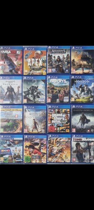 Vând jocuri Ps4 (50lei)