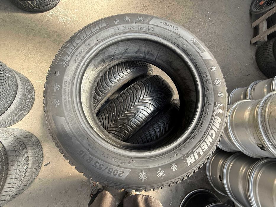 4x Anvelope Iarna 205/55 r16 M+S - Michelin Alpin 5