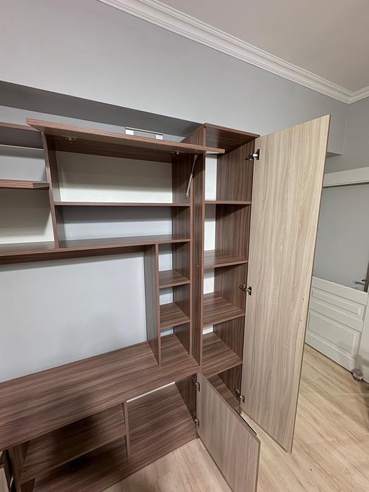 Модульная стенка в гостиную с ТВ-зоной