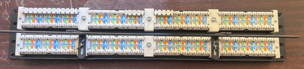 Патч панели 24 48 портов