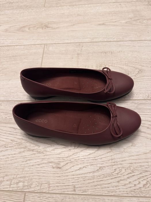Vand balerini Ecco din piele