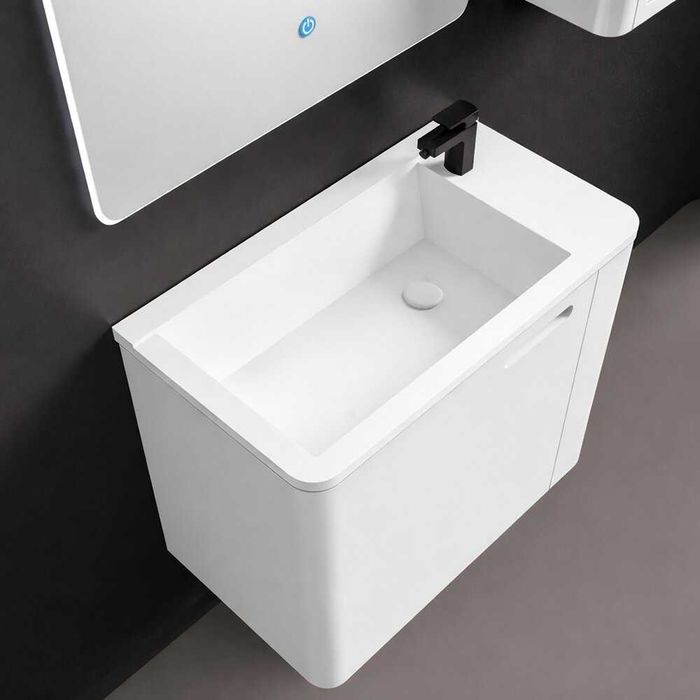 PVC шкаф за баня с мивка REGAL WHITE 60 см