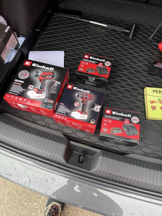 Einhell ударен гайковерт 18 v 450nm+ батерия и зарядно