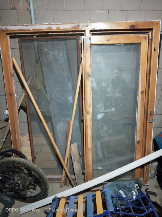 Окно деревянное со стелопакетом