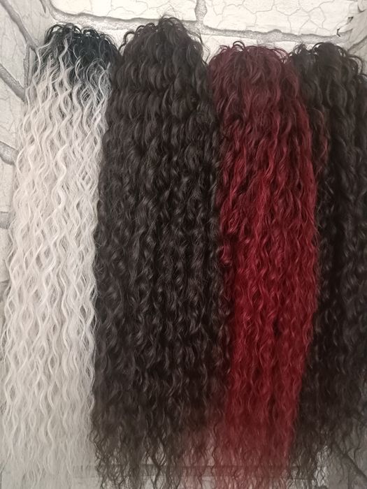 Афро хвост на крабе ручная работа!