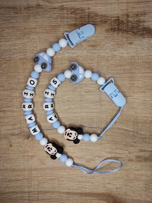 Lănțișor pentru suzeta din silicon