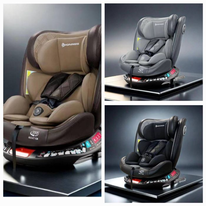 Современное Детское автокресло Isofix.С 0 до 12 лет. Поворачивается360