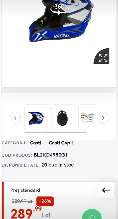 Casca Silvis albastra