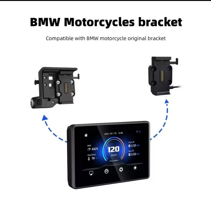 GPS/Navigatie/Carplay/Android auto pentru Motociclete BMW GS/Adventure