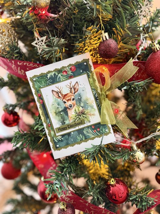 Ръчно изработени Коледни картички