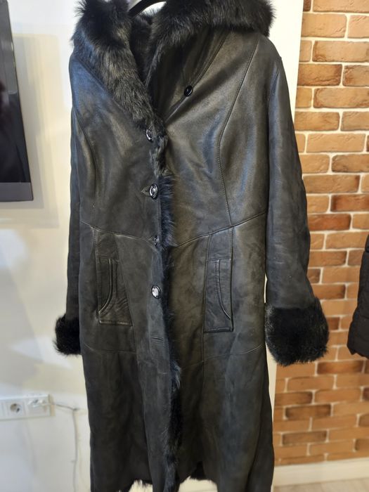 Женская натуральная дубленка