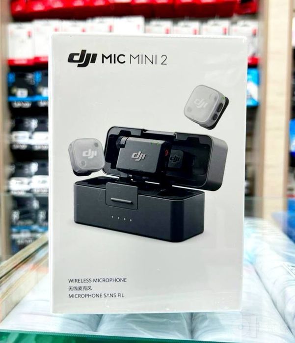DJI Mic mini 2 , proffesional simsiz mikrafon