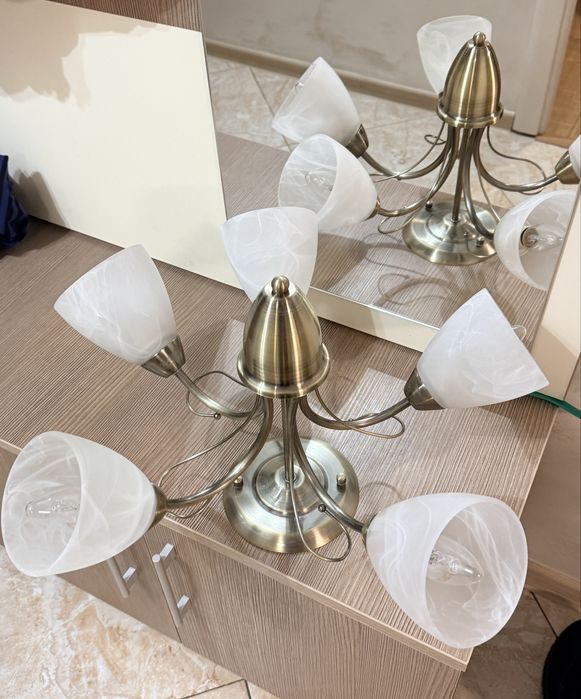 Lustra living 5 becuri