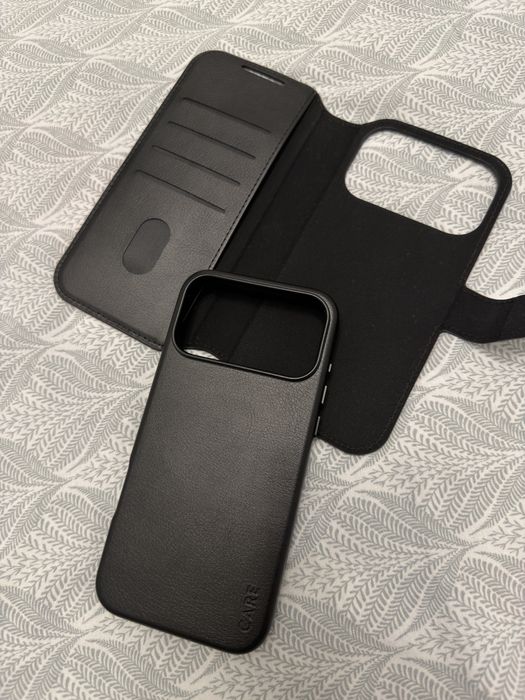 Husa piele de la catmobile iphone 17 pro max