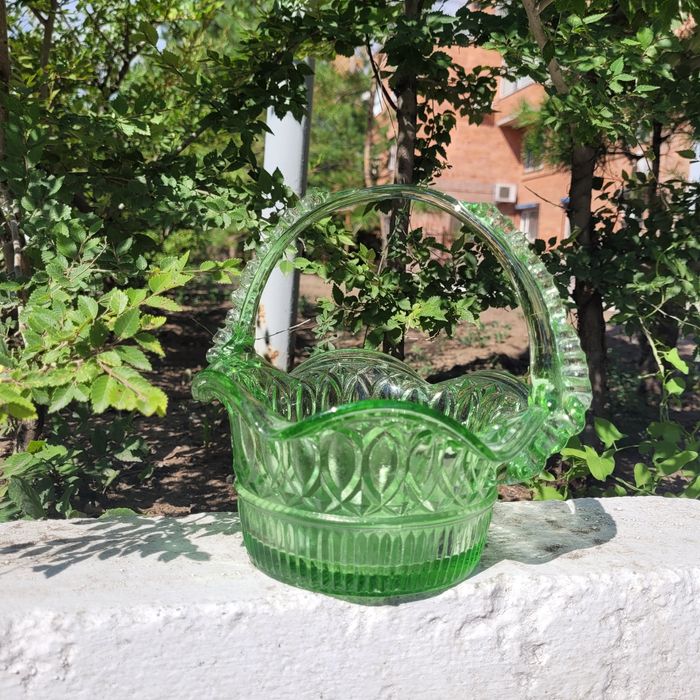 Ваза для конфет стеклянная