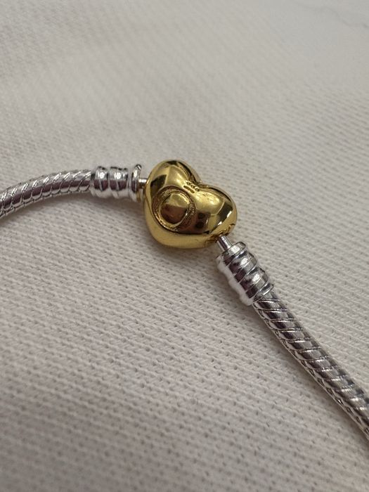 Bratara Pandora 16 cm noua Aurie