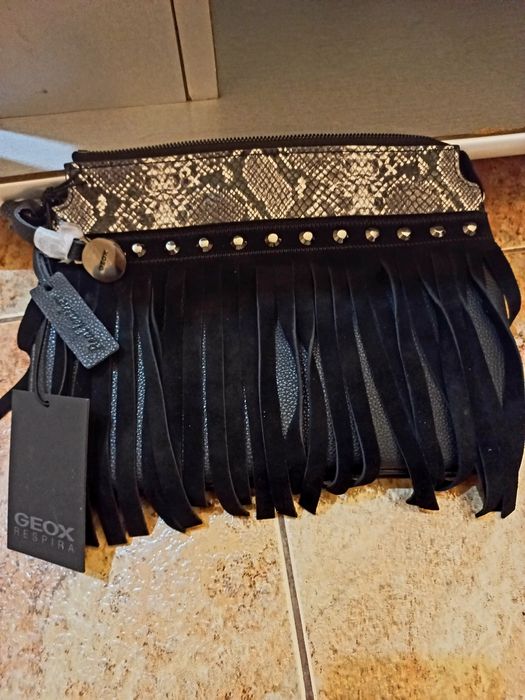 Geanta Geox piele naturala