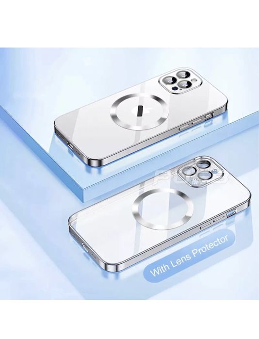 Iphone 13/14/15/16/17/PRO/MAX/AIR Husa Cercle Shine Margine Lucioasa