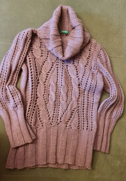 Pulover de lână, calduros și foarte chic, United Colora of Benetton