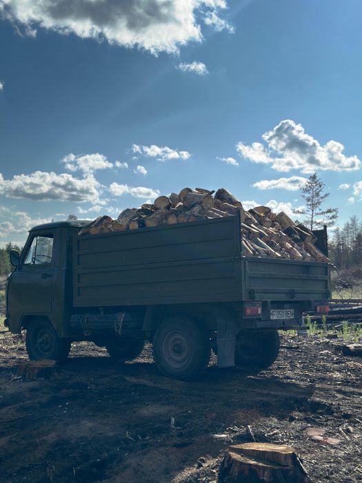 Дрова чурки УАЗик