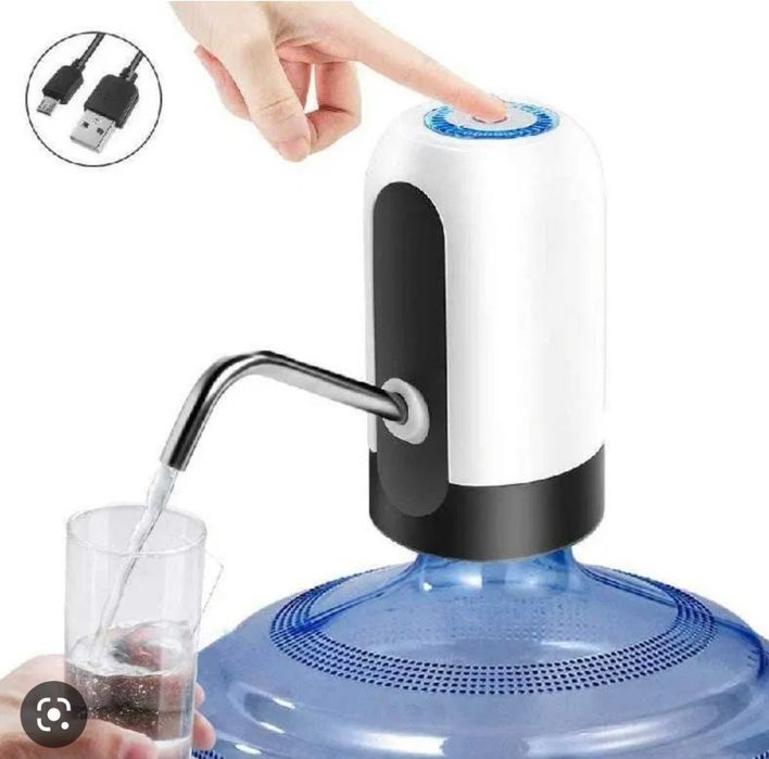 Електронная помпа для воды

Очень эффектная, стильная и удобная помпа.