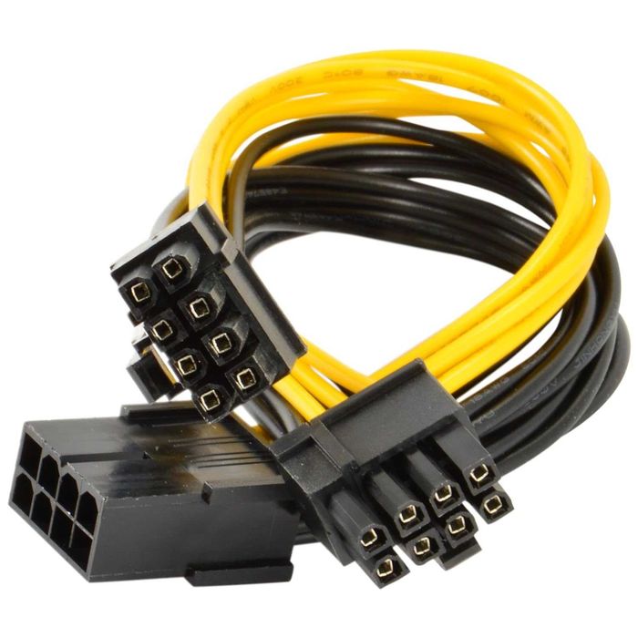 PCIe Power Splitter 8-pin - 2×8-pin, 18 AWG – Кабель питания [США]
