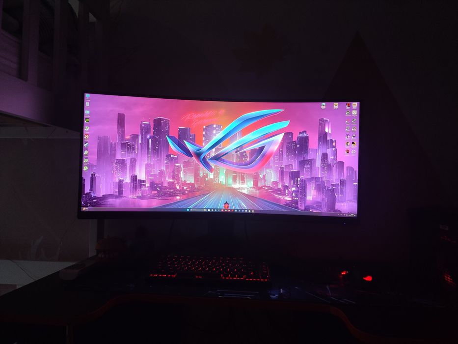 Игровой монитор 165гц. Размер экрана 34. ASRock PG34WQ15R3A