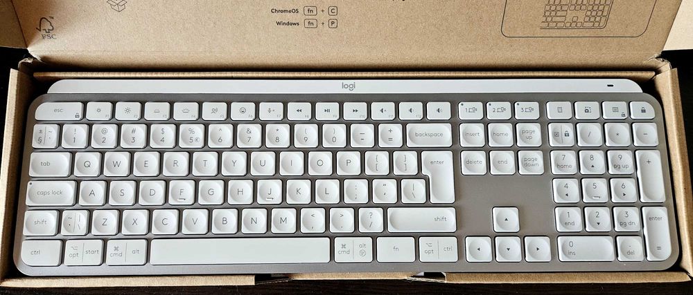Mx keys s white бяла.