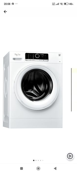 Mașină de spălat rufe Whirlpool Supreme Care, 8kg, 1400 rotații/min