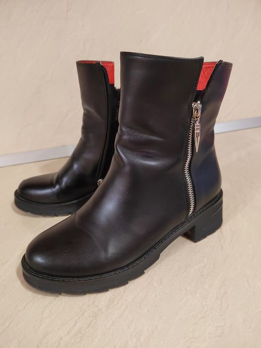 Дамски боти 38н еко кожа, високо качество