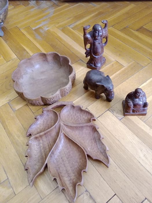 Индийски вази, фруктиери, интериорни украшения