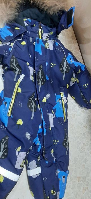 детский комбинезон на мальчика зимний